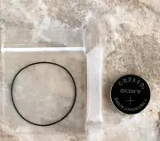 Battery Kit for: Oceanic OC1 Wrist Unit Dive Computer NEW