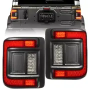 Oracle LED Flush Mount Tail Light Tinted for 2018+ Jeep Wrangler Rubicon/Sport