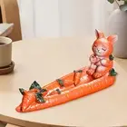 Peaceful Atmosphere Incense Holder Handmade Rabbit Backflow Burner for Home