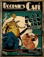 Star Wars Max Rebo Band Louis Solis SIGNED Gamestop Lithograph Poster 18x24"