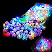120 Pieces Mini LED Balloons Lights, Multicolour Mini Round Balloon Lamp, Wireless Round Mini LED Balloon Lights for Wedding, Birthday, Halloween, Christmas Party, New Year Decoration