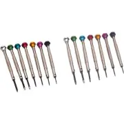 14 Precision Slotted Screwdrivers for Watch Repair Watchmaker Hobby Craft Tools