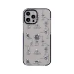 SKELETON DOING YOGA CASETIFY 手機殼適用於 IPHONE 16 15 14 13 12 11