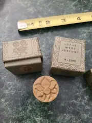 Lotus West Solid Perfume from R. Expo. PATCHOULI . Vintage