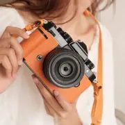 Handmade Genuine Leather Camera Half Case Handle Bag Protection Fit For Nikon ZF