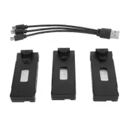 3pcs Drone Lithium Battery 1800mah 3.7v Rechargeable Quadcopter Drone Battery For E88 E88pro E100 E99 K3 K6 E89 P1 P4 P5 Ty