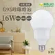 〖樂亮〗★含稅 16W LED E27 珍珠燈泡 GB95 G95 龍珠泡 全電壓 白光/黃光 光彩GCU0-LEDG95