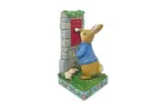 Beatrix Potter by Jim Shore Figurine 15cm Peter Rabbit Mailing Letters, Whitehill 6012487