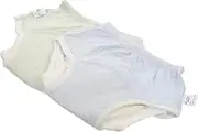 [ASAKKURA] Cotton Training Pants for Toddlers 2 Pack Baby Potty Training Pants Breathable and Comfortable Newborn Diaper Pants Easy to Clean