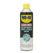 WD-40 Specialist High Performance White Lithium Grease Spray 300g WD40 Stop Rust