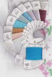 Frosty Rays Ribbon Metallic Rainbow Gallery Cross Stitch Needlepoint Choice