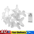 3m 20LED Butterfly String Lights Night Lamp for Garden Wedding Party (Clear) HOT