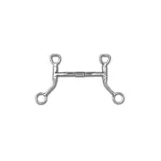 Myler Bits Myler SS 5 HBT Shank Sweet Iron Mullen Barrel