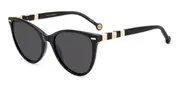 Carolina Herrera HER 0107/S KDX/IR Women’s Sunglasses Black Size 57