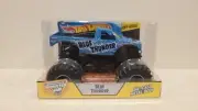 Hot Wheels Monster Jam Blue Thunder Light Blue Metal 1:24 New 2015 Original