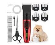 Men'S Electric Hair Trimmer Battery-Operation Professional Stainless Steel Ceramic Blades,Editor