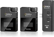 COMICA BoomX-UC2 Digital Wireless Microphone System for Smartphone and Camera