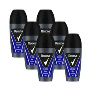 6 x Rexona Men Roll On Deodorant Ice Cool 50mL