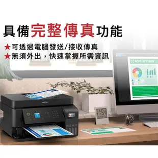 【EPSON 愛普生】L5590 高速雙網傳真連續供墨印表機