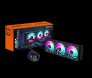 Gigabyte AORUS WATERFORCE X II 360 ICE LCD display AIO liquid cooler, Intel 2...