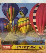 NEW SEALED "Take Flight" 1000 Piece Springbok Jigsaw Puzzle Hot Air Balloons