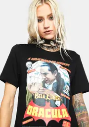 [Retro-a-go-go!] Bella Lugosi Dracula Graphic Tee