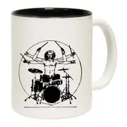 Leonardo Drummer Music White Mug Cup