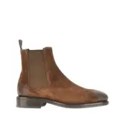 [DSQUARED2] DSQUARED2 Suede leather Chelsea boots Man 42 42 Brown
