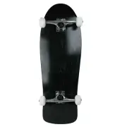 Moose Skateboards Old School 10" x 30" Stained Black Blank Skateboard Complete