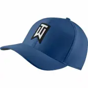 NEW! NIKE [L/XL] Men's "TW" Tiger Woods Classic99 Golf Hat/Cap-Blue 892482-431