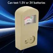 Button Cell Battery Tester Quick Detection Effective 1.5V 3V Watch Battery C FAD