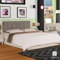在飛比找momo購物網優惠-【Hampton 漢汀堡】米基系列6尺雙人床-床組(雙人床/