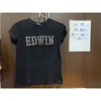 在飛比找蝦皮購物優惠-二手 愛德恩正品 女裝 T恤 T-shirt EDWIN 亮