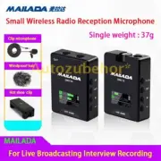 For Live Broadcasting Interview Recording Wireless Radio Reception Microphone