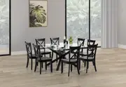 PROMENADE 9 Piece Dining Suite with Echuca Dining Chairs