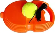 Tennis Training Equipment with Rope, Portable Rebounder Kit, Tennis Practice Trainer, Base Elastic Cord for Home, Backyard, Court, Driveway, Garden 9.45x6.3x1.97 inches