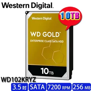 【MR3C】請先詢問貨況 含稅附發票 WD 金標 10T 10TB WD102KRYZ 企業級硬碟