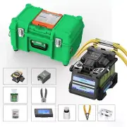 6 Motors Core Alignment FX39 Touch Fusion Splicer With FC-30 Fiber Cleaver Kits
