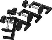 KITANDOVE Woodworking Fixtures 4 Pack Wood Clamps Extended Base Nonslip Secure Furniture Clips for Patio Sofa Sectional