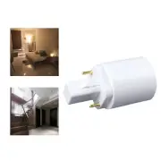 4 To E27 Socket Base Screw LED Lamp Light Bulb Adapter Converter New