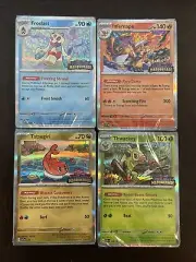 Pokemon TCG Twilight Masquerade Build & Battle PreRelease Promos Set of 4 SEALED