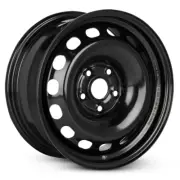 New 16" x 7" Black Replacement Steel Wheel Rim 2006-2010 for Volkswagen Passat (for: Volkswagen)