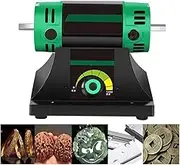 PP-Kic Double-Head Rotary Polishing Drum, Electric Vibration Drum Polishing Machine, Jade Carving Polishing Machine, Parts Polishing Machine, Low Noise, Free Your Hands