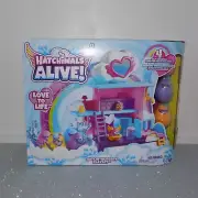 Hatchimals Alive Playset With Figures Toy Mini Eggs Hatchi-Nursery