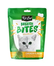 Kit Cat Breath Bites Chicken Dental Cat Treats - 60g