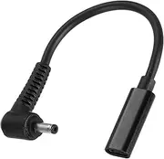 uxcell USB C to DC Adapter, 4.0x1.35mm USB C to DC Power Cable Barrel Plug Adapter for Phone Laptop