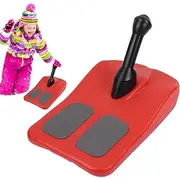 Snow Sledding Board - Winter Toys Sledding Snow Board - Portable Sandboard Adult Sled, Kids Snowboard Winter Sled, Thick Handle Toboggan Sled, Outdoor Games