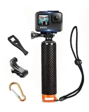 Waterproof Floating Hand Grip compatible with GoPro Hero 12 11 10 9 8 7 6 5 4...