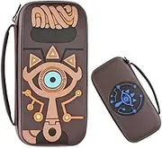 Zelda Carrying Case Compatible with Nintendo Switch Silicone Hard Shell Pouch Travel Carrying Case Pouch for Nintendo Switch Console & Accessories