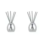 2x Arome Ambiance Arch Series Liquidless Reed Diffuser Set Woodland Flowers